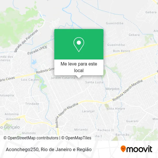 Aconchego250 mapa
