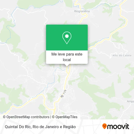 Quintal Do Ric mapa