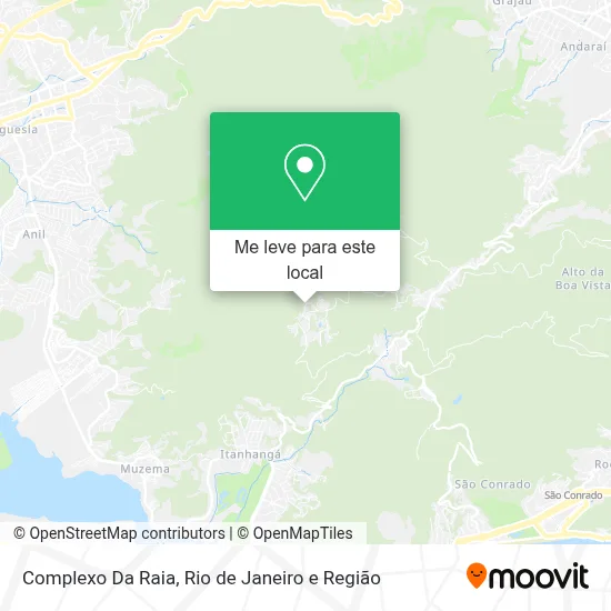 Complexo Da Raia mapa