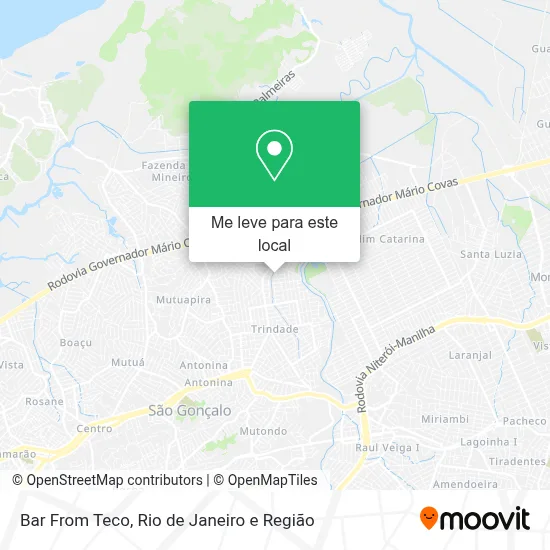 Bar From Teco mapa
