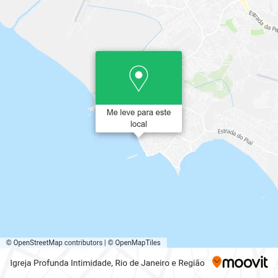 Igreja Profunda Intimidade mapa