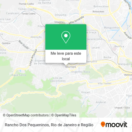 Rancho Dos Pequeninos mapa
