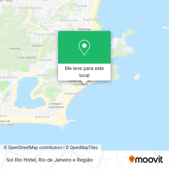 Sol Rio Hotel mapa