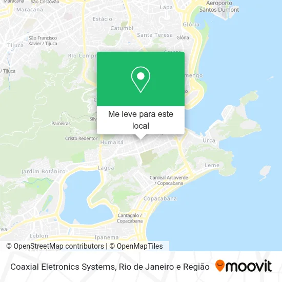 Coaxial Eletronics Systems mapa