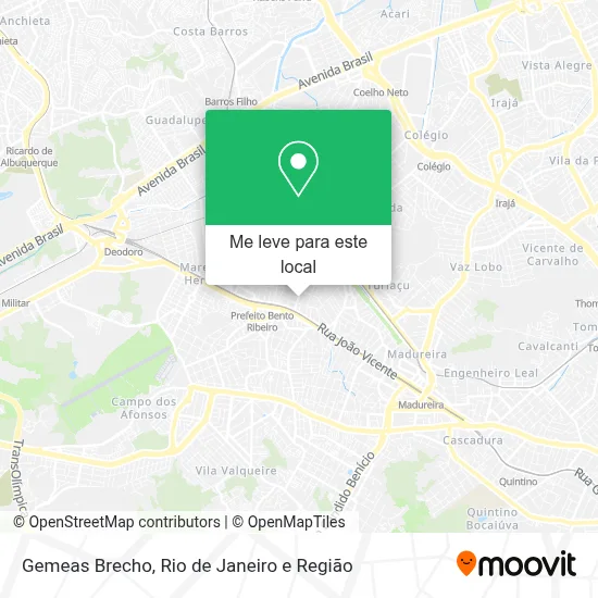Gemeas Brecho mapa