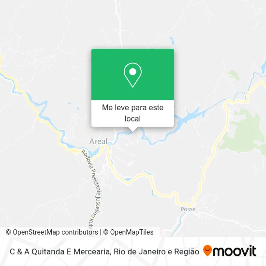 C & A Quitanda E Mercearia mapa