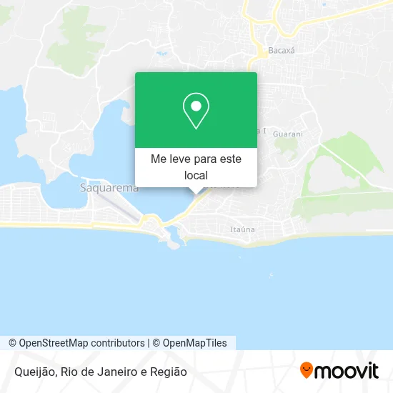 Queijão mapa