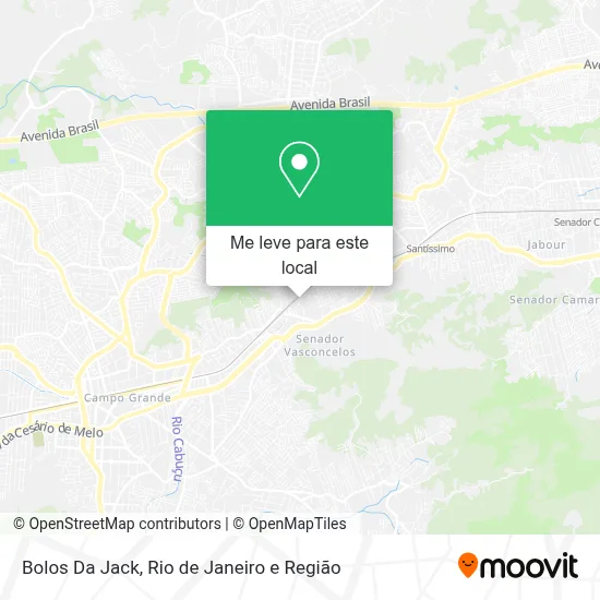 Bolos Da Jack mapa