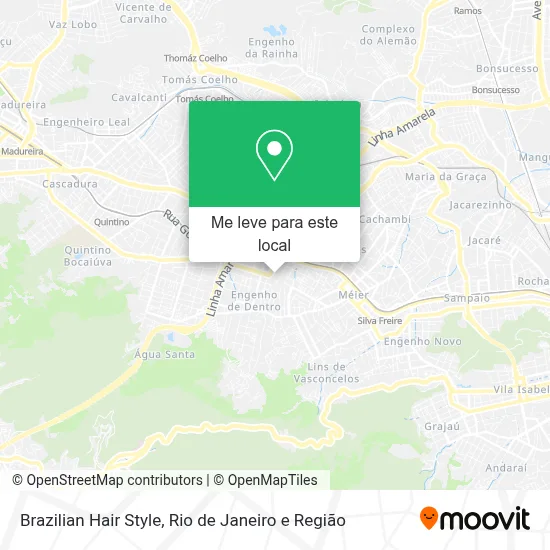 Brazilian Hair Style mapa