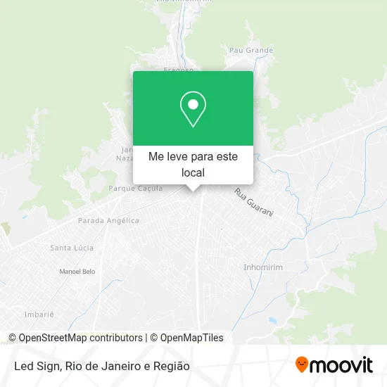 Led Sign mapa