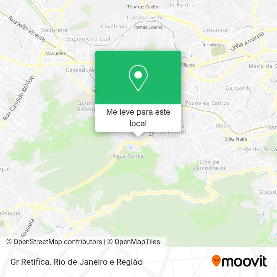 Gr Retífica mapa