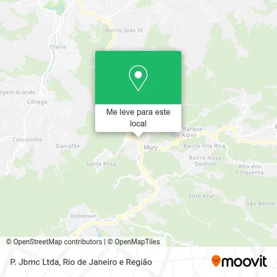P. Jbmc Ltda mapa