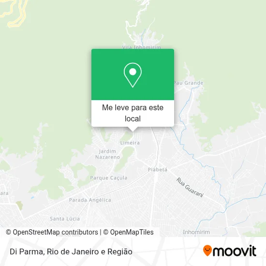 Di Parma mapa