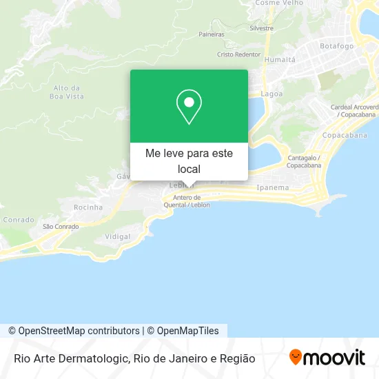 Rio Arte Dermatologic mapa