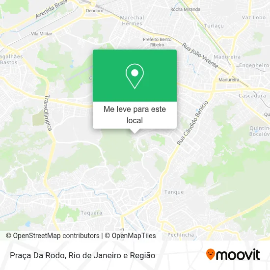 Praça Da Rodo mapa