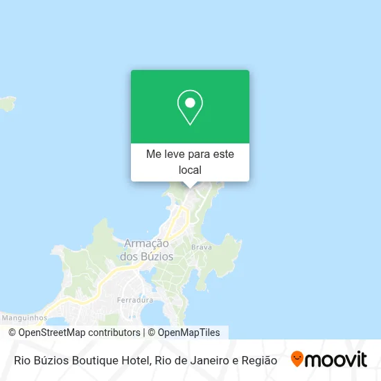 Rio Búzios Boutique Hotel mapa