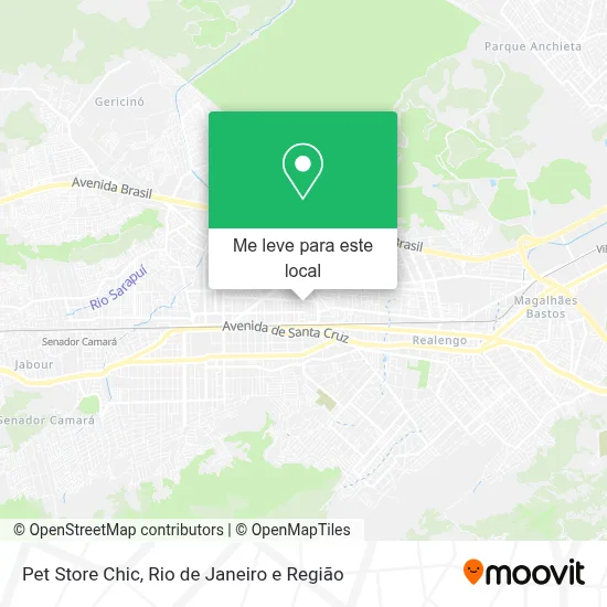 Pet Store Chic mapa