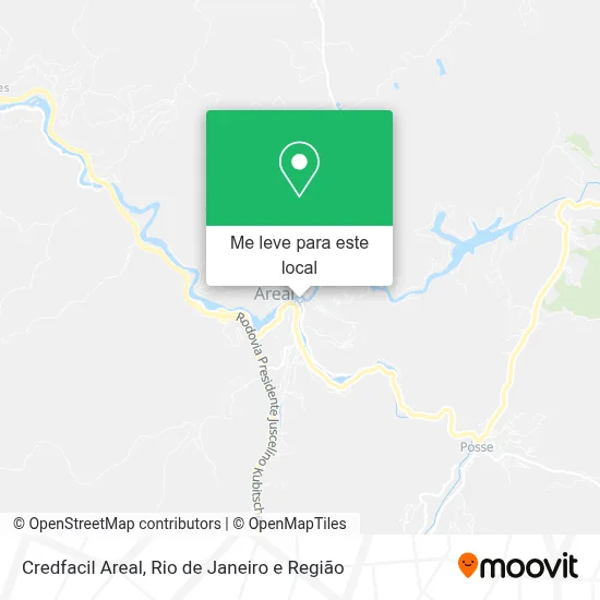 Credfacil Areal mapa