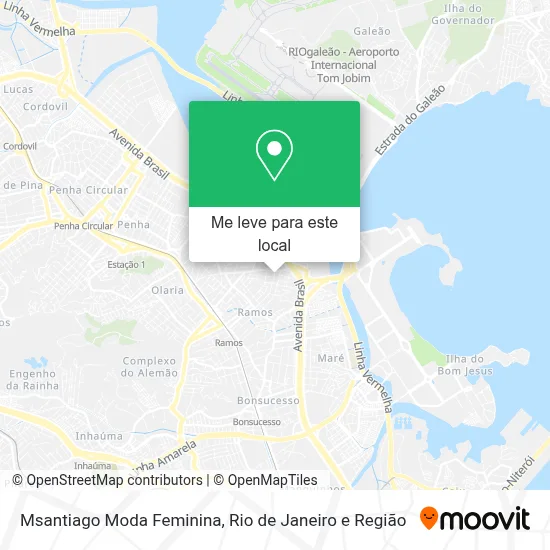 Msantiago Moda Feminina mapa