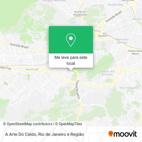 A Arte Do Caldo mapa