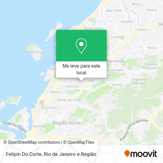Felipin Do Corte mapa