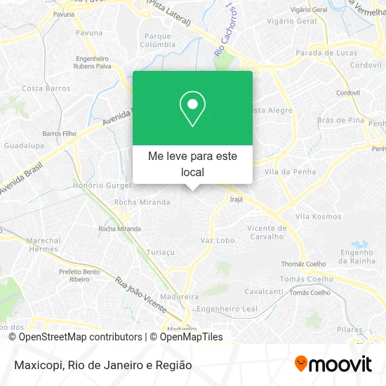 Maxicopi mapa
