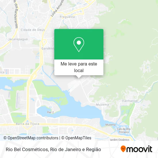 Rio Bel Cosméticos mapa