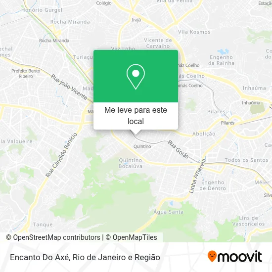 Encanto Do Axé mapa