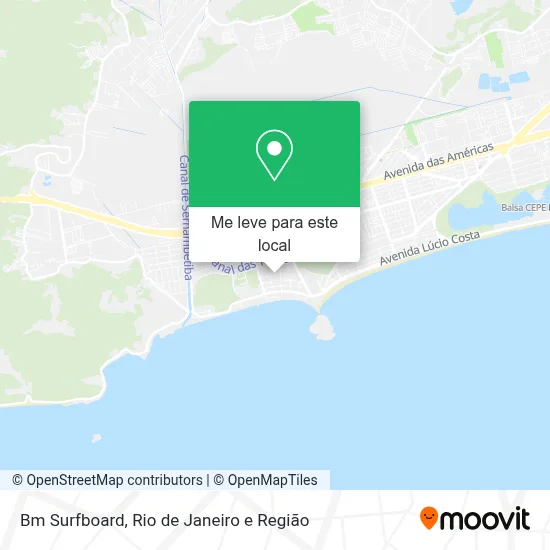 Bm Surfboard mapa