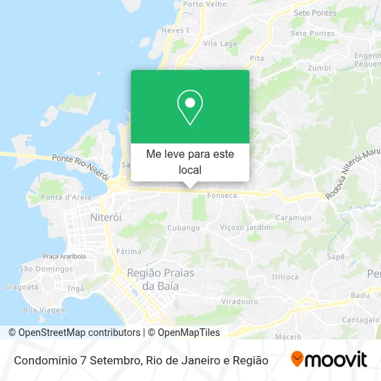 Condominio 7 Setembro mapa