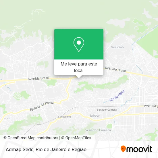 Admap.Sede mapa