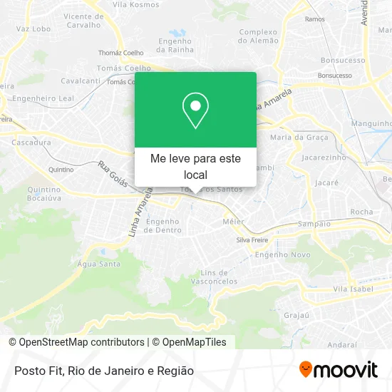 Posto Fit mapa