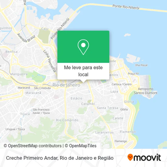 Creche Primeiro Andar mapa