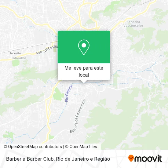 Barberia Barber Club mapa