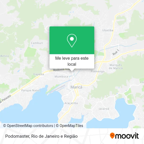 Podomaster mapa