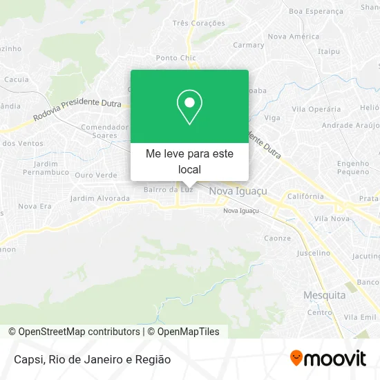 Capsi mapa