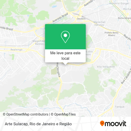 Arte Sulacap mapa