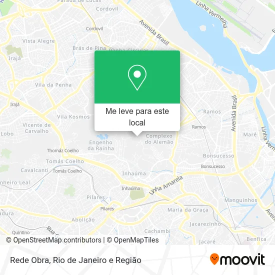 Rede Obra mapa