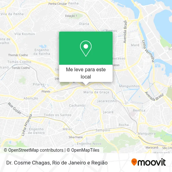Dr. Cosme Chagas mapa