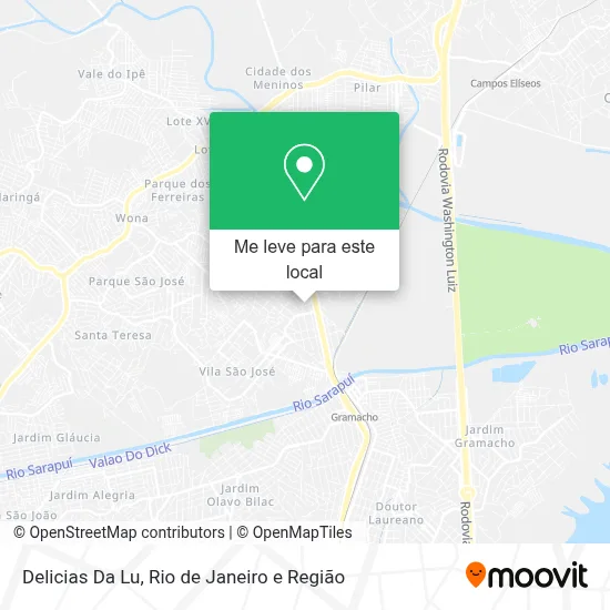 Delicias Da Lu mapa