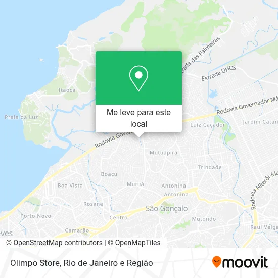 Olimpo Store mapa