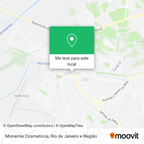 Monamie Cosmeticos mapa