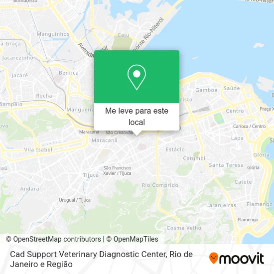 Cad Support Veterinary Diagnostic Center mapa