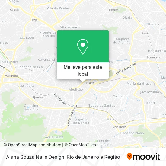Alana Souza Nails Design mapa