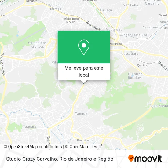 Studio Grazy Carvalho mapa