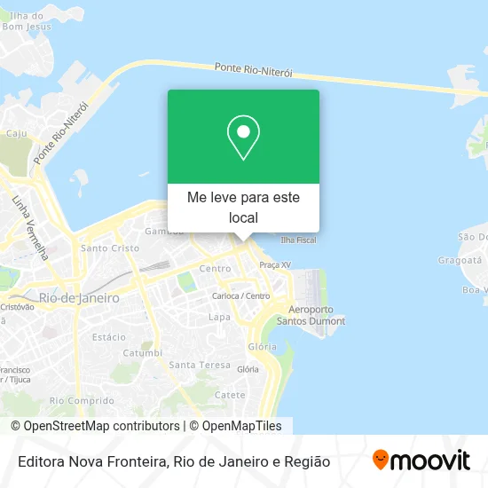 Editora Nova Fronteira mapa