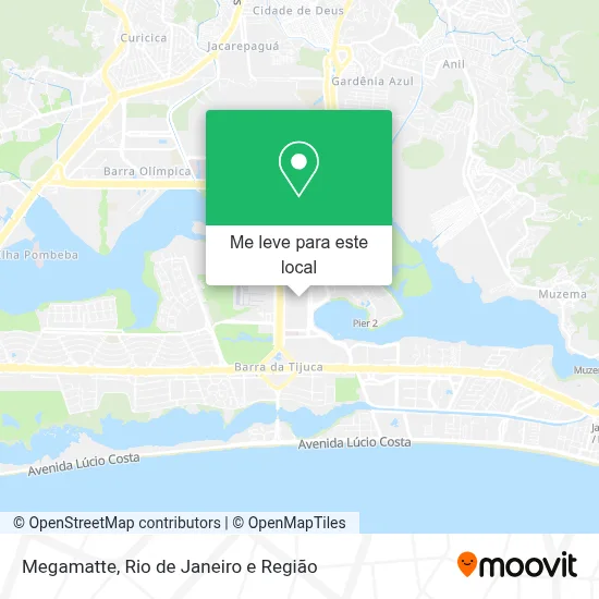 Megamatte mapa