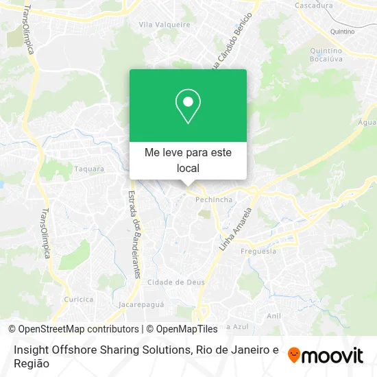 Insight Offshore Sharing Solutions mapa