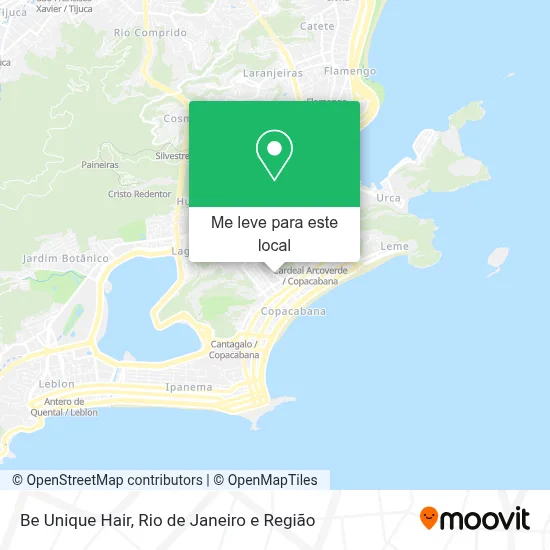 Be Unique Hair mapa