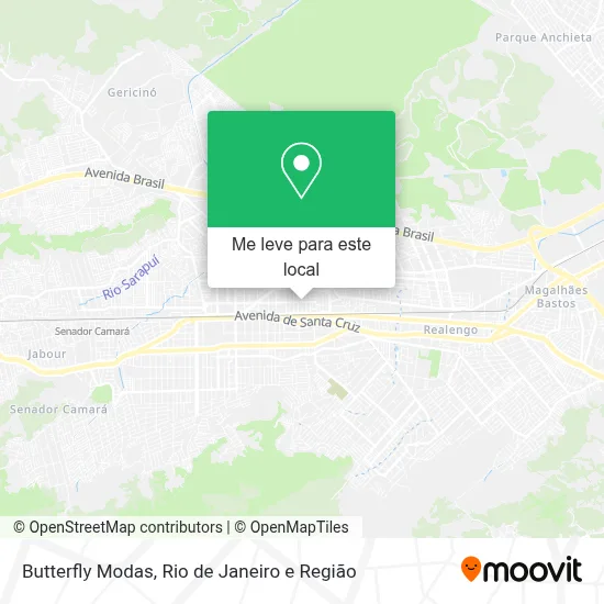 Butterfly Modas mapa